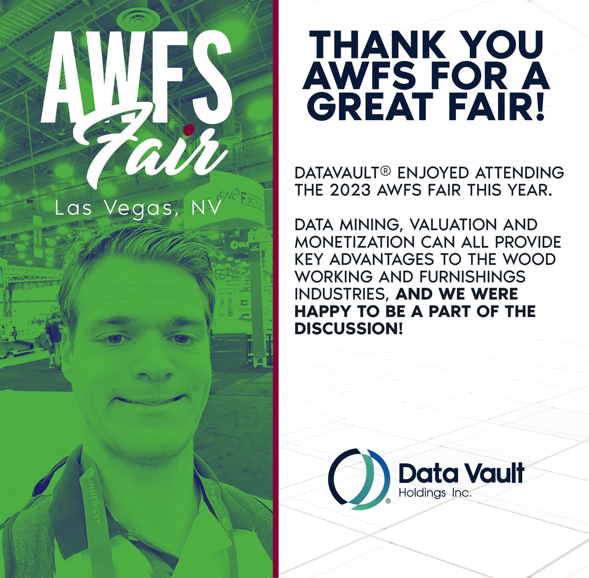 the_datavault's tweet image. Thank you #AWFS for a great fair experience this year! @AWFSFair