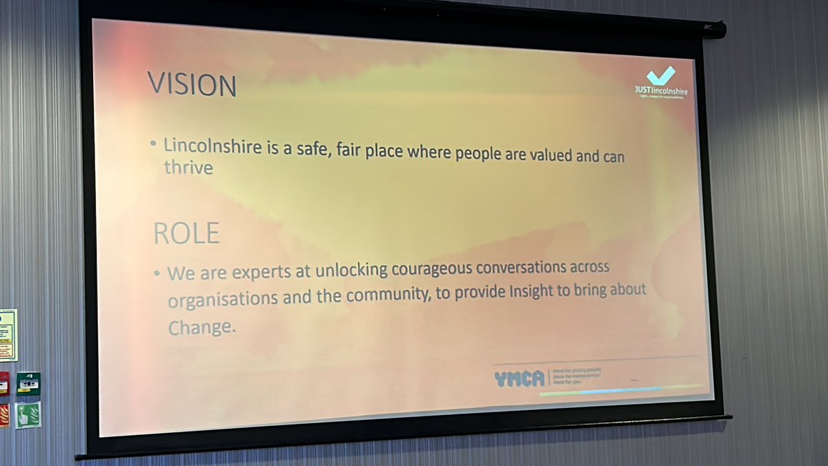 YMCALincs's tweet photo. Thank you to all our friends who joined us for our @JUSTLincs celebration conference today, looking at the past, present and future of our work to make #Lincolnshire a fair, accepting, equitable place to be.
Together, we can all make this a reality, now and always.
#JUSTsafe https://t.co/4HUt4GEQqD
