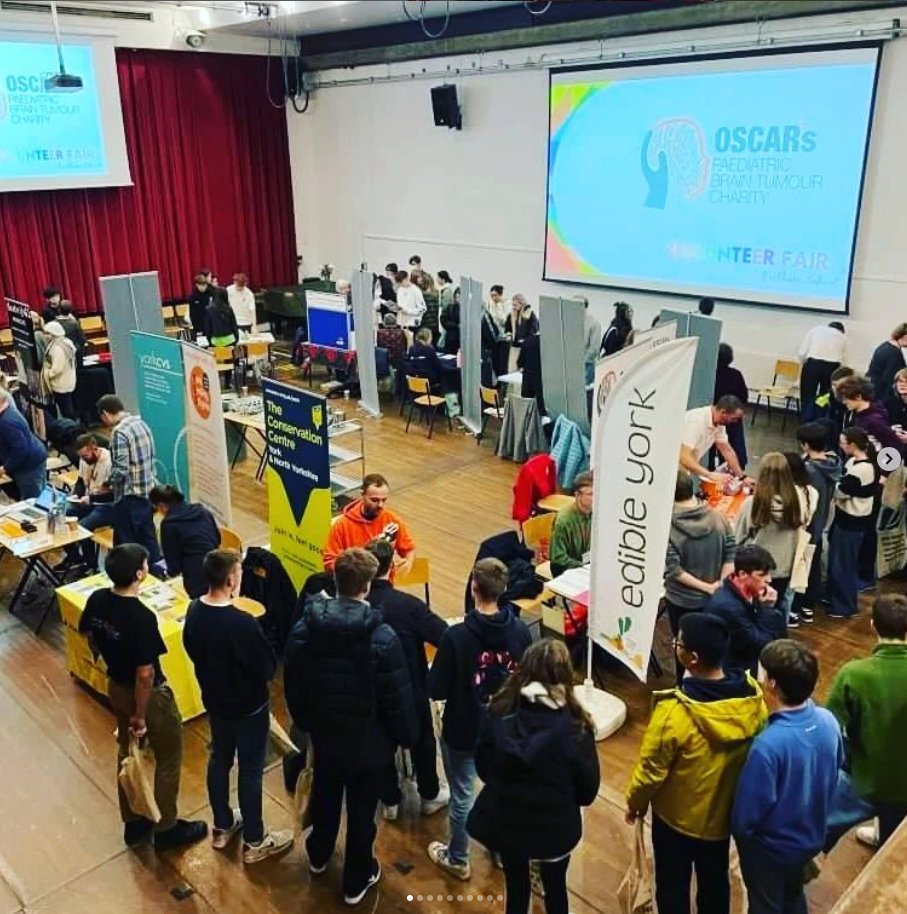 Our #yorkvolunteering  fair is back on 14th November and we would love to welcome charities who work with young people! Fancy showcasing your opportunities to 16-18 year olds from all around the city, along with our wider #boothamcommunity? Get in touch now to secure your stall!