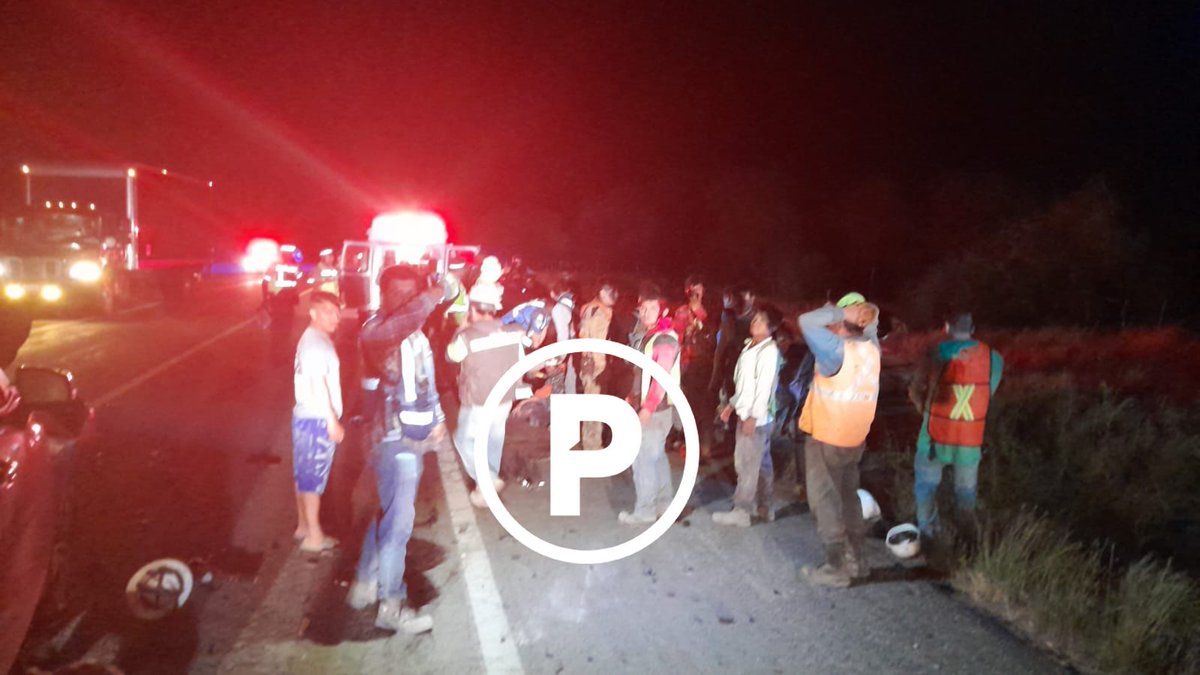 postamx's tweet photo. ❗️Quince lesionados y una persona sin vida, fue el saldo de un choque múltiple y volcadura en el municipio de China
Ver más⬇️
https://t.co/d8KX5ohdS7
@RayElizalder
#lesionados #choquemultiple #chinanuevoleon #choquecarretero https://t.co/NBPyHMNO56