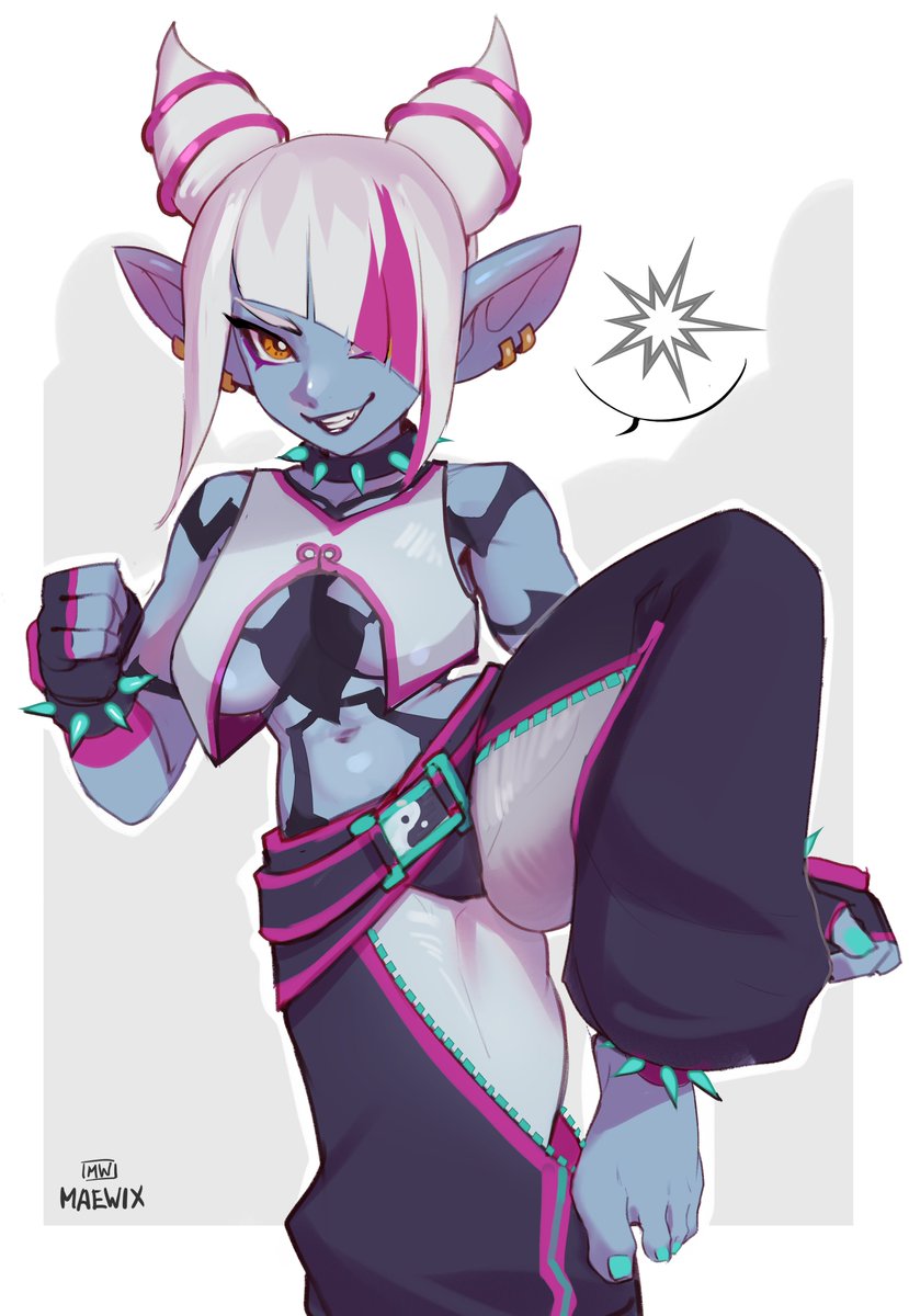 #Gobtober2023  
Day 3: cosplay
ОС Illara