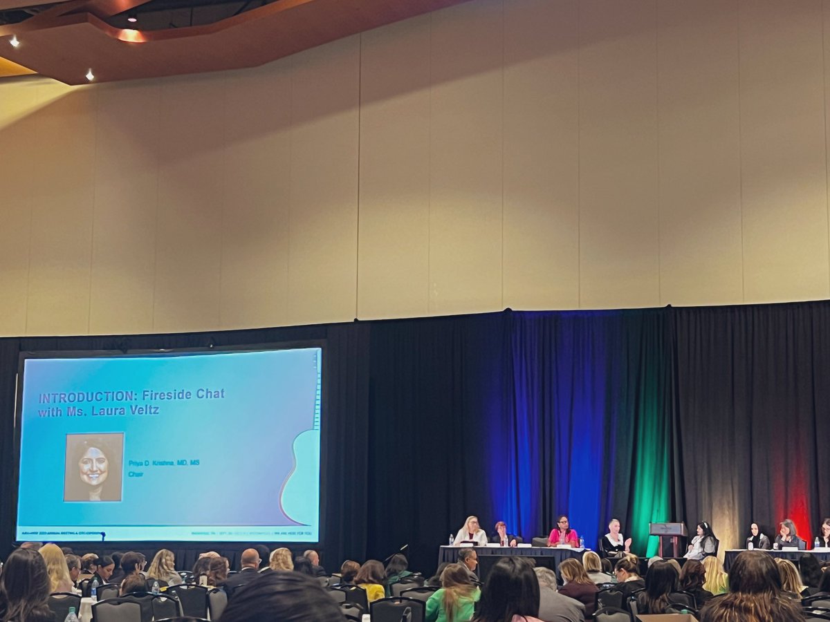 Had a great time at @AAOHNS #OTOMTG23 presenting, learning, spending time with @MayoClinicENT co-residents and faculty, catching up with colleagues, and attending #WIO events/my first committee meeting! #womeninoto #ENT #headandnecksurgery #academicENT