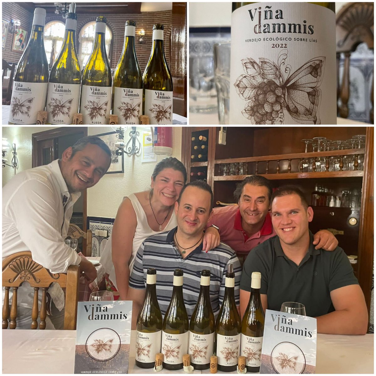 Viña Dammis con capacidad de Crear Amigos que Generan Ilussion para abrazar el Futuro. 
Muchísimas gracias Cristina y Juan de Gran Cruc Torrijos.