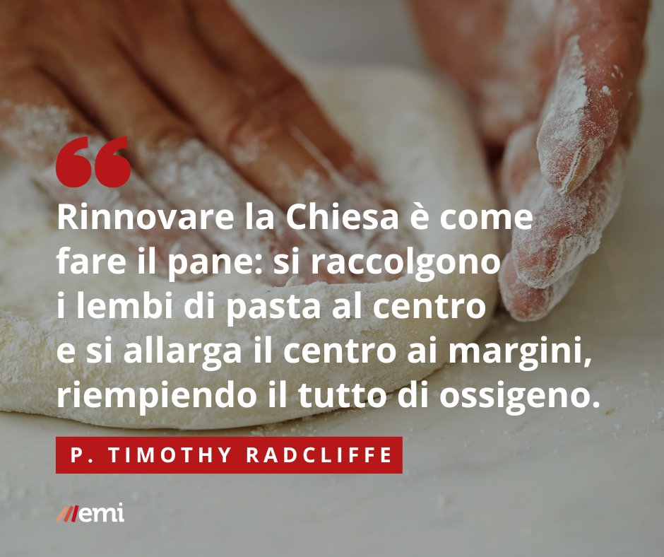 Padre #TimothyRadcliffe ha curato le meditazioni spirituali durante il ritiro in preparazione al <a href="/Synod_va/">Synod.va</a>: punto di riferimento ci su temi teologici, accademici e di attualità, i suoi testi sono tradotti e pubblicati in Italia da EMI | emi.it/autori/radclif…