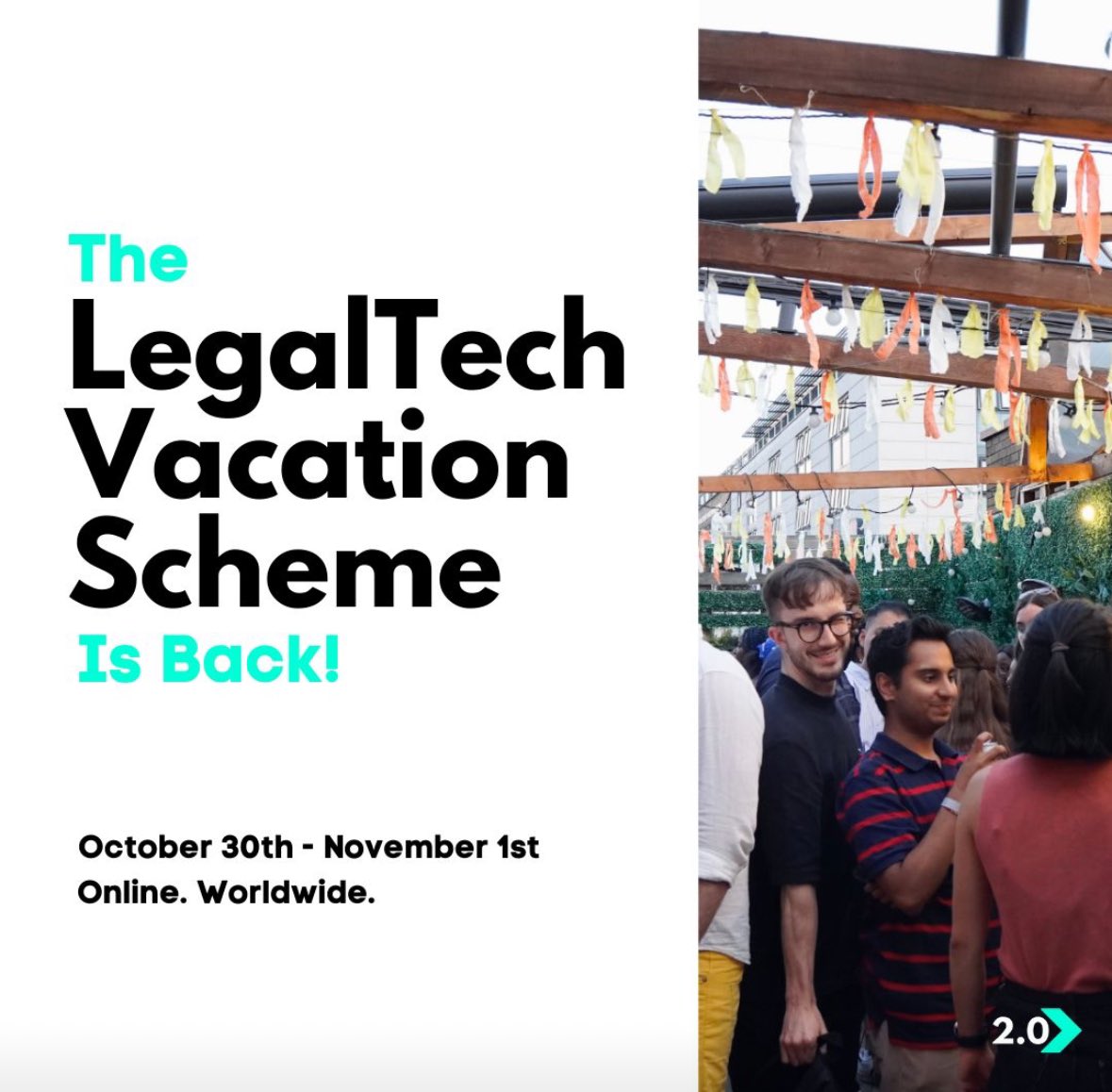 Law School 2.0 (@ls2_0) on Twitter photo The #LTVS is back! 🎉
Save the date: we’re returning October 30th - November 1st online.
Interested in speaking or sponsoring? We have limited slots remaining. Reach out to hello@lawschool2-0.com today.
#LegalTech #LegalInnovation The #LTVS is back! 🎉
Save the date: we’re returning October 30th - November 1st online.
Interested in speaking or sponsoring? We have limited slots remaining. Reach out to hello@lawschool2-0.com today.
#LegalTech #LegalInnovation