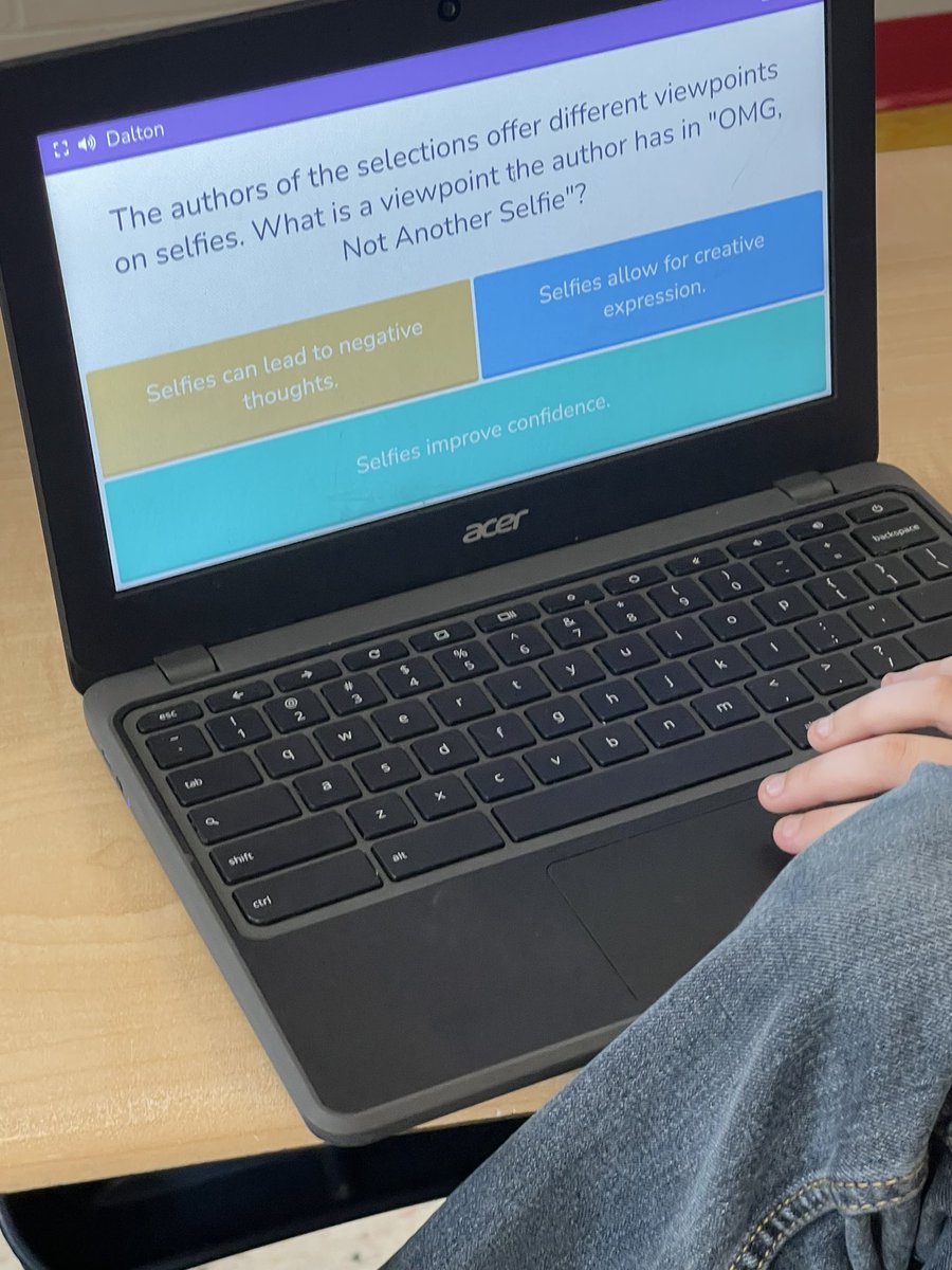 MsKash4's tweet photo. Comparing and Evaluating Arguments with @PlayBlooket! Great way to prepare for our assessment tomorrow @Highview6th!🙌
#AimHIGHview
#MiddieRising https://t.co/u7myDtsJNA