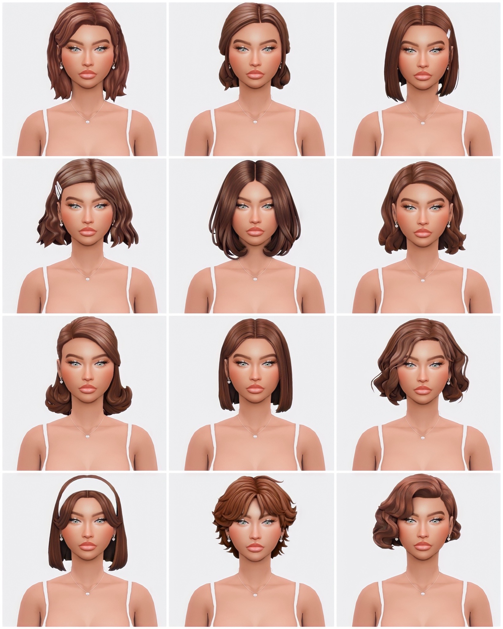 Stuart Era Hairstyles - Buzzard - The Sims 4 Create a Sim - CurseForge