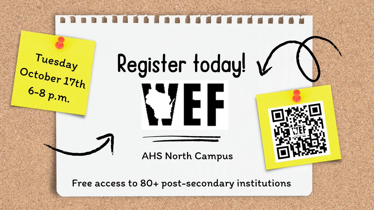 Looking for a great way to find post-secondary options?  We have you covered!  On Tuesday, October 17th from 6 to 8pm there will be over 80 post-secondary institutions in the Commons at Arrowhead's North Campus for the Wisconsin Education Fair.  Don't miss this great opportunity!
