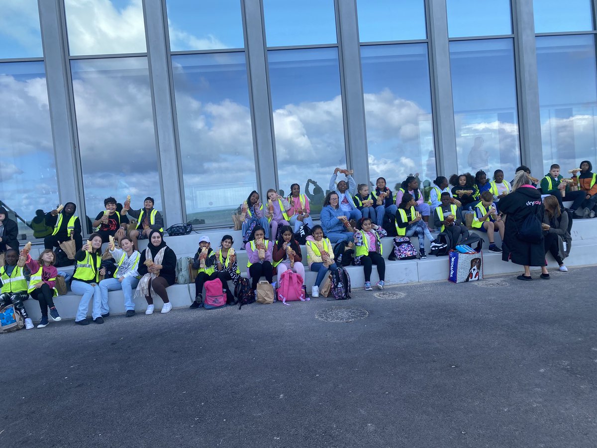 A busy day in Normandy today. WW2 museum, a moving 360 documentary about the D Day landings, lunch by the ruins of the Mulberry Harbours and a whizz around the supermarket to practise our mental arithmetic and French speaking skills. 🇫🇷 <a href="/eko_trust/">Eko Trust</a> <a href="/GainsboroughEko/">Gainsborough Primary</a> <a href="/Eko_Pathways/">Eko Pathways School</a>