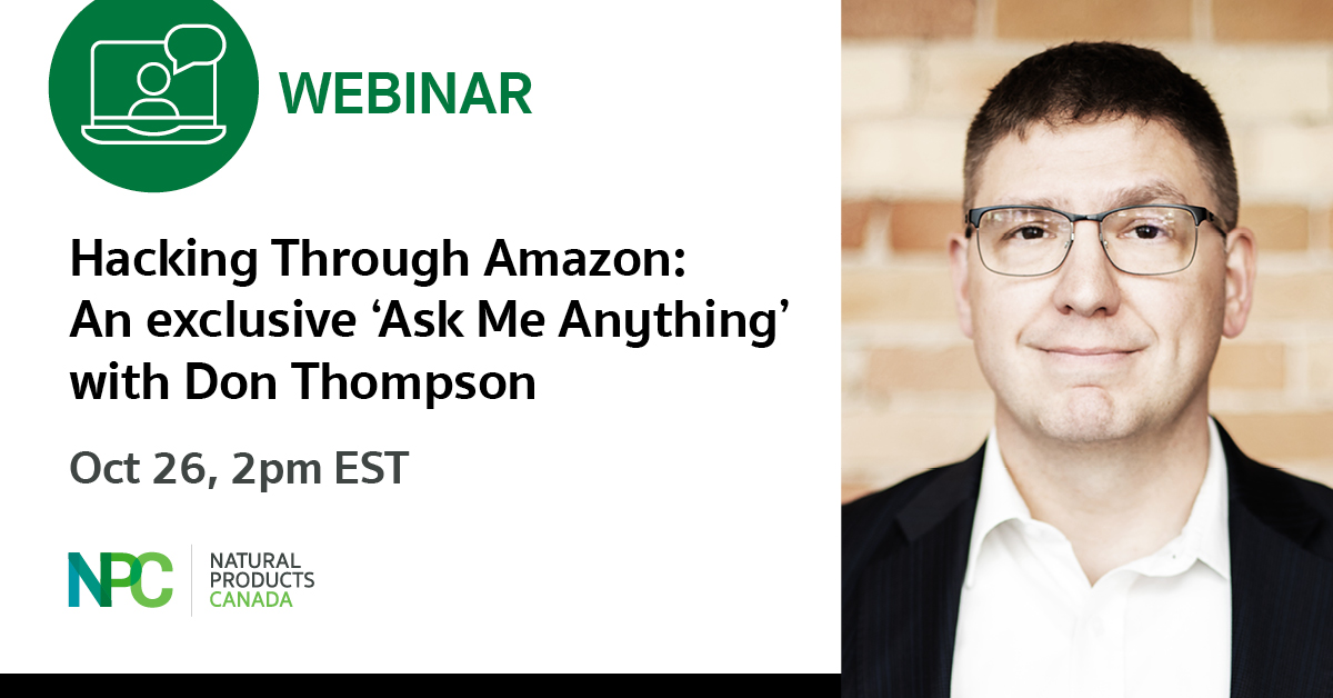 Founders! Check out this great opportunity to get the answers to your questions about how to grow your business on Amazon. @Bioalberta @agwestbio @BioscienceMB @CreatedAtGuelph @BioSciencePEI @ForesightCAC us02web.zoom.us/webinar/regist…