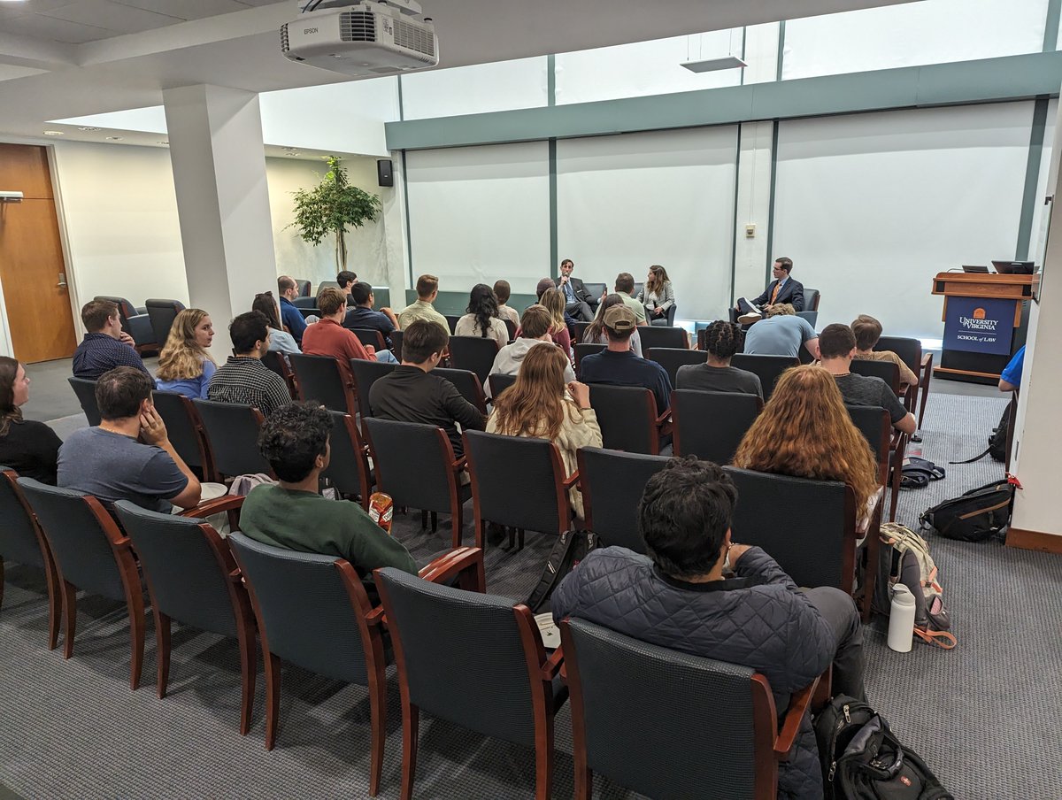 A big thank you to former State Solicitors General Michelle Kallen and Trevor Cox for making the time to speak with us about state appellate work yesterday! It was a great discussion.