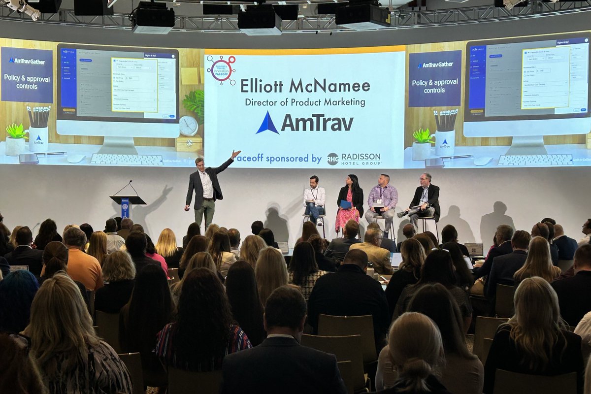 #BTNInnovate was a hit and we were grateful to have participated in the Faceoff where we pitched our #meetings and #events #travel tool. Congrats to HQ for winning Innovator of the Year and @Tripbam and @Emburse for winning the Peoples Choice Award!

<a href="/btnonline/">Business Travel News</a> #businesstravel