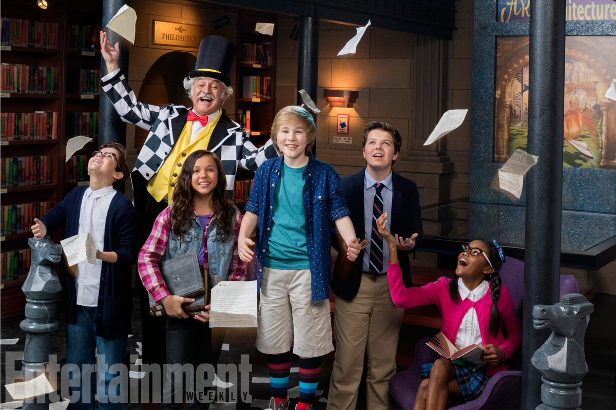 CGrabenstein's tweet photo. Just learned that ESCAPE FROM MR. LEMONCELLO'S LIBRARY, the movie, will be leaving Netflix in November.  It's still streaming on Paramount Plus, Nickelodeon, and Amazon Prime. @Nickelodeon #EscapeFromMrLemoncellosLibrary https://t.co/apvi8bXxoj