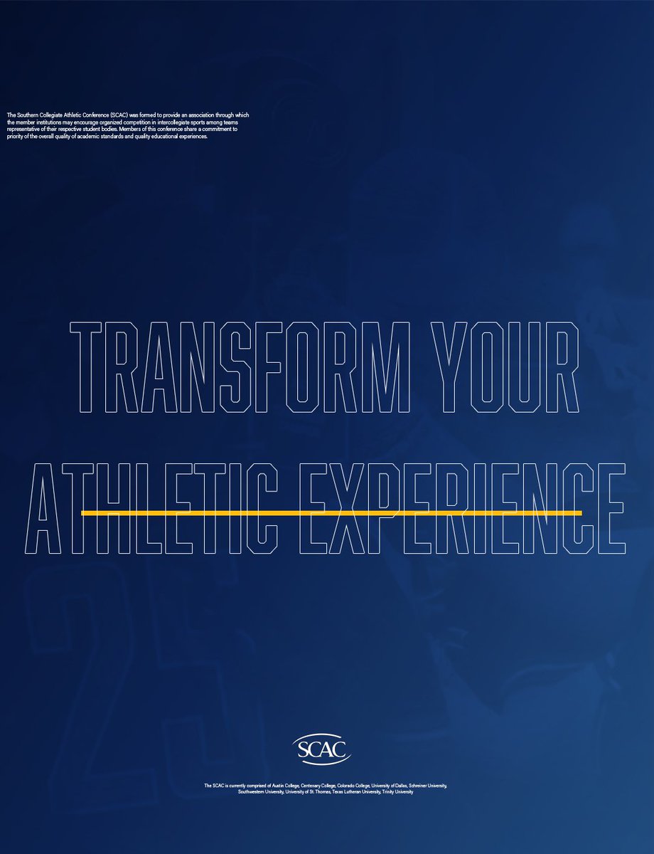 SCAC_Sports's tweet photo. Our vision for the Southern Collegiate Athletic Conference is to provide the best transformational athletic experience for all our student-athletes.

Learn more about all nine of our member institutions here: 
📚  |  https://t.co/css1uACVrn https://t.co/hP9CnnuQyI