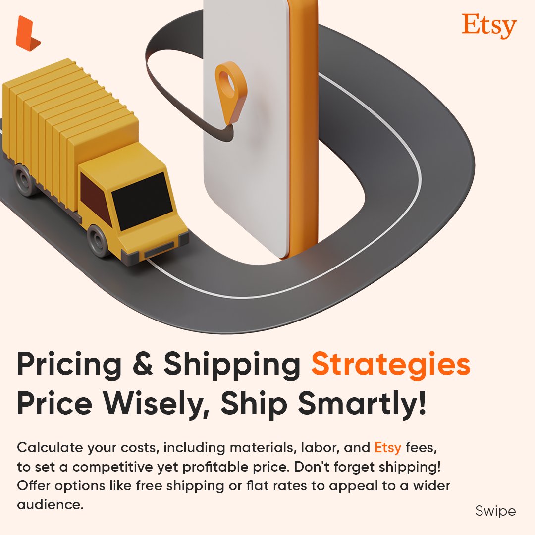 wearelaunchese's tweet photo. Crafters, turn dreams into sales on Etsy! ๐จโจ
Follow Craft Shop, List Smart, and Price Right!
With Launchese, launch your business hassle-free๐๐ณ
#EtsySuccess #CraftToCommerce #launchese #ecommerce #business https://t.co/xeEA80S4Ah