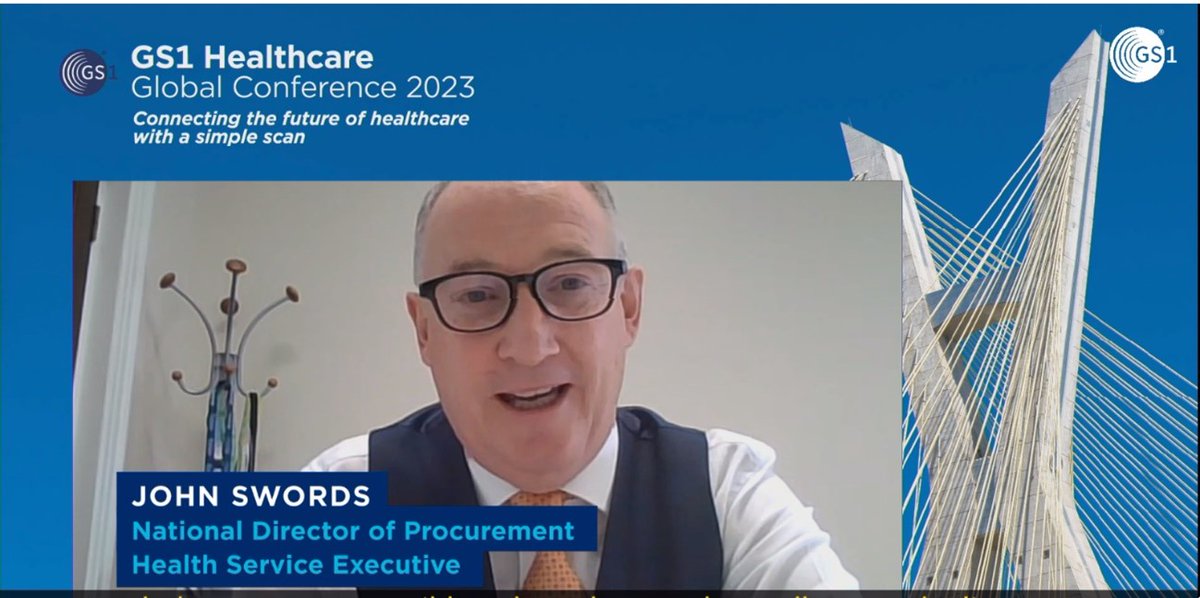 “Improving data standards leads to improved management decisions, outcomes and value”
John Swords speaks about the benefits of GS1 Traceability Standards and “getting your foundations right” 
#GS1Healthcare #GS1HC23 #patientsafety #traceability #udi