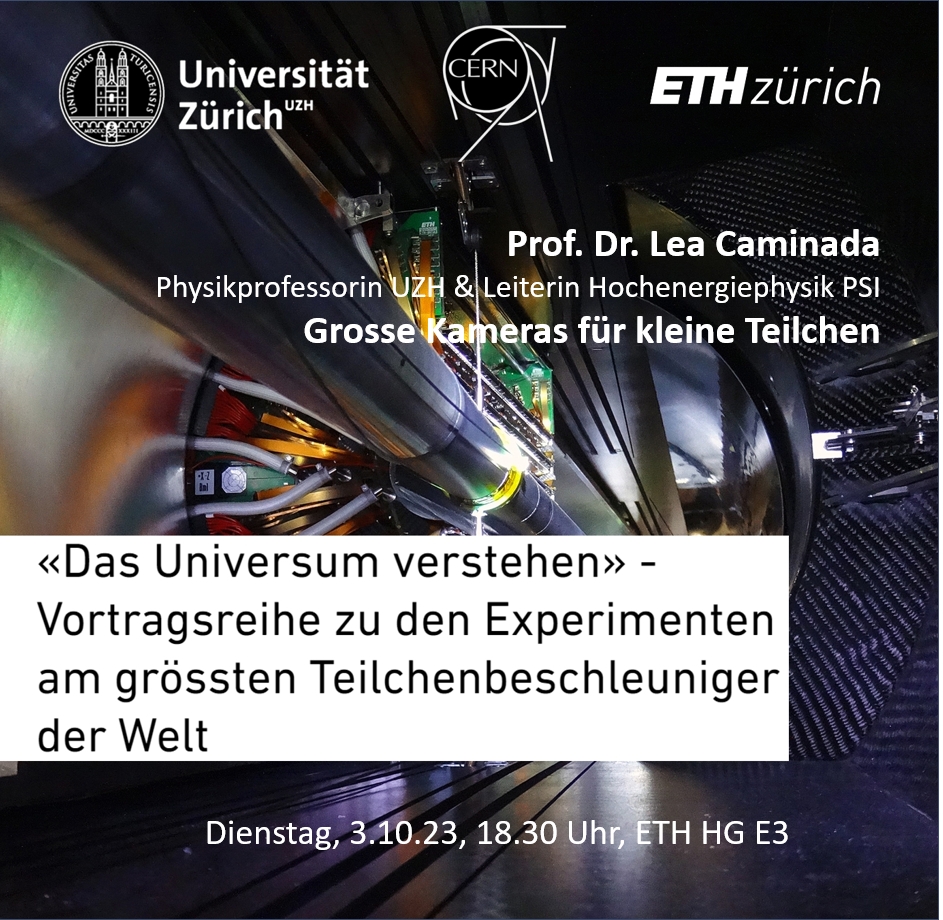 In diesem Vortrag gibt Prof. Dr. Lea Caminada heute einem breiten Publikum einen Einblick in die Experimente am LHC am CERN und erörtert die technologischen Herausforderungen, die damit einhergehen.