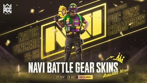 We're giving away one more <a href="/natusvincere/">NAVI</a> PGC 2022 bundle for <a href="/PUBG/">PUBG: BATTLEGROUNDS</a>!

Entry is simple, just like and retweet this post, and comment below your favorite player on the team. If you want to drop a follow, that's cool too, but not needed. 

#PUBG #PUBGesports