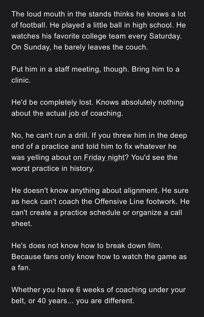 Coach Klein tweet media