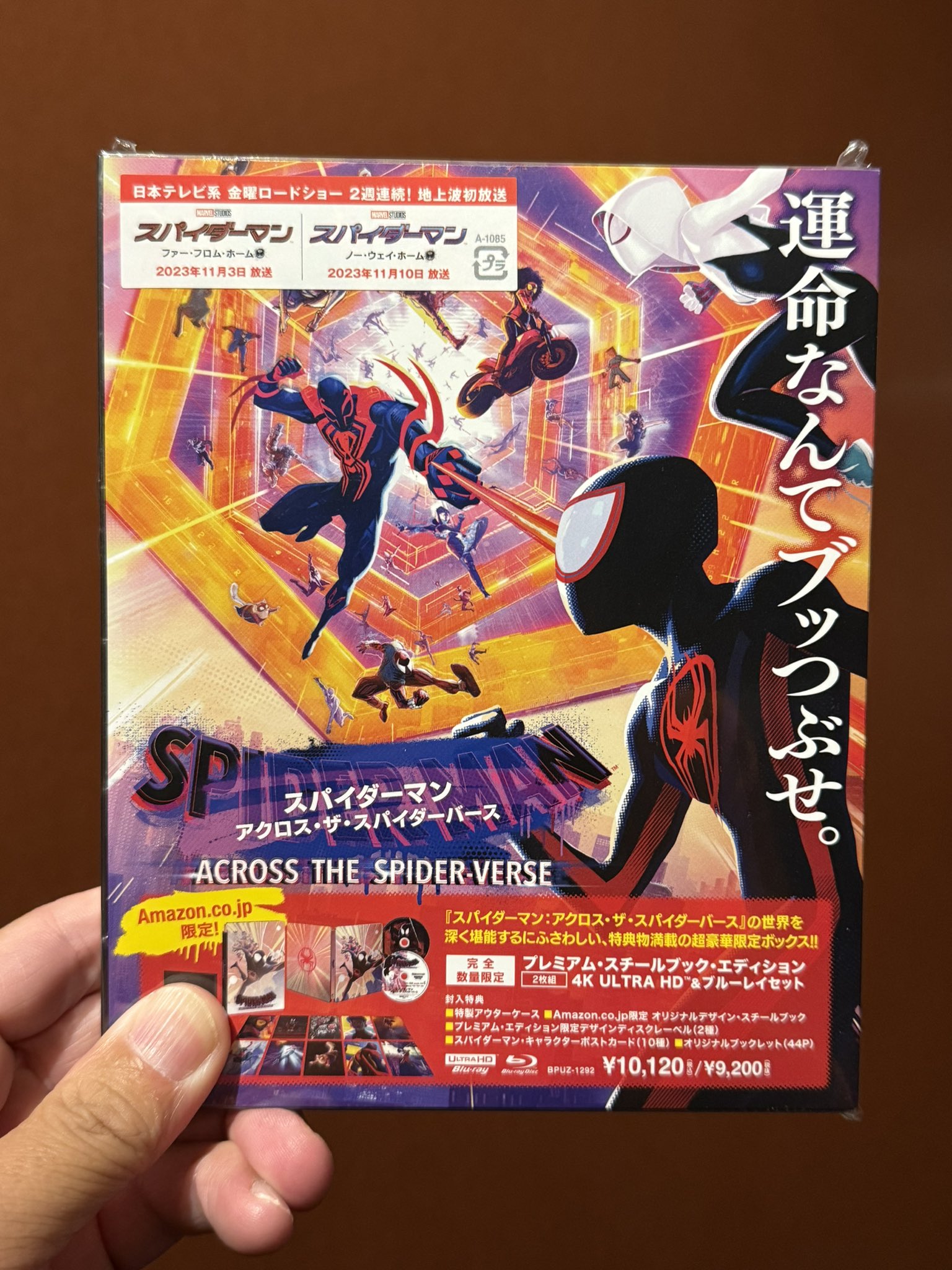 スパイダーマン スパイダーバース スチールブック（: 限定