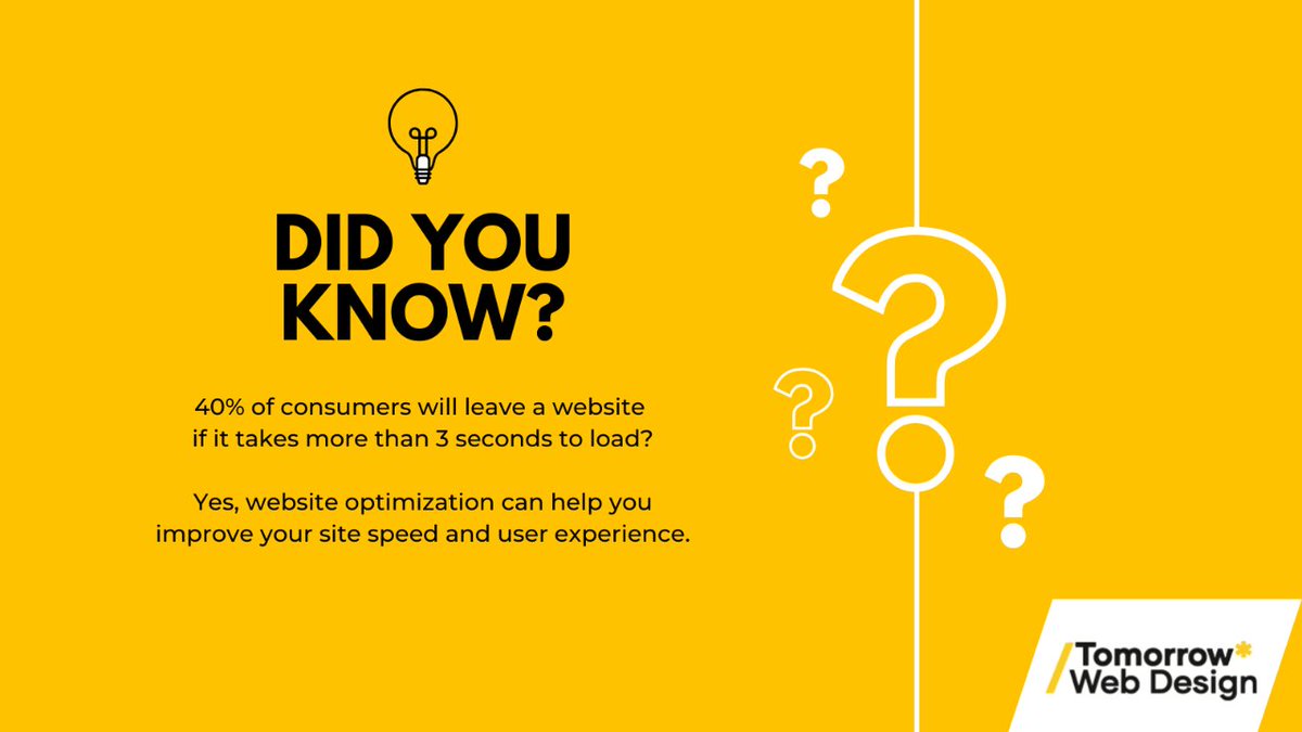 Don't let slow load times cost you customers! 💨 Let's optimize your website for lightning-fast performance and a seamless user experience.🚀

#WebsiteSpeed #OptimizeYourSite #WebDesign #WebsiteSpeedMatters #LosAngeles #Arcadia #Pasadena #WordPressWebDesignLA #webdesignlosangeles