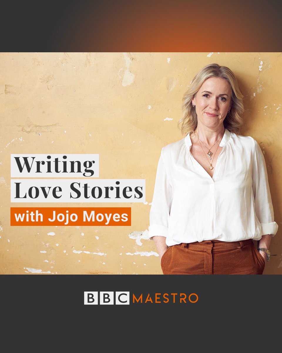 CBGBooks's tweet image. Today is the day! @jojomoyes’ much anticipated writing course, WRITING LOVE STORIES, has launched on @bbcmaestro.

Learn from the bestselling author as she shares advice on crafting memorable characters and captivating love stories✍️💕

bbcmaestro.com/courses/Jojo-m…
