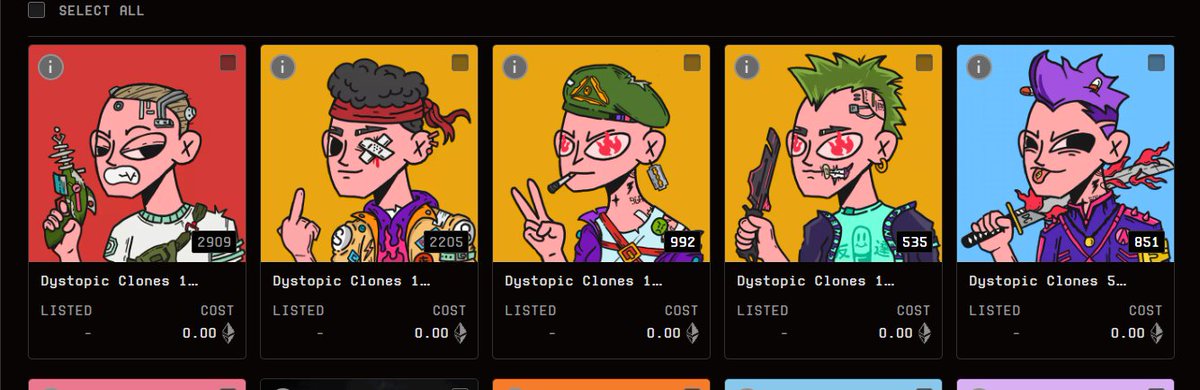 My beauties <a href="/Dystopic_Clones/">Dystopic Clones</a>