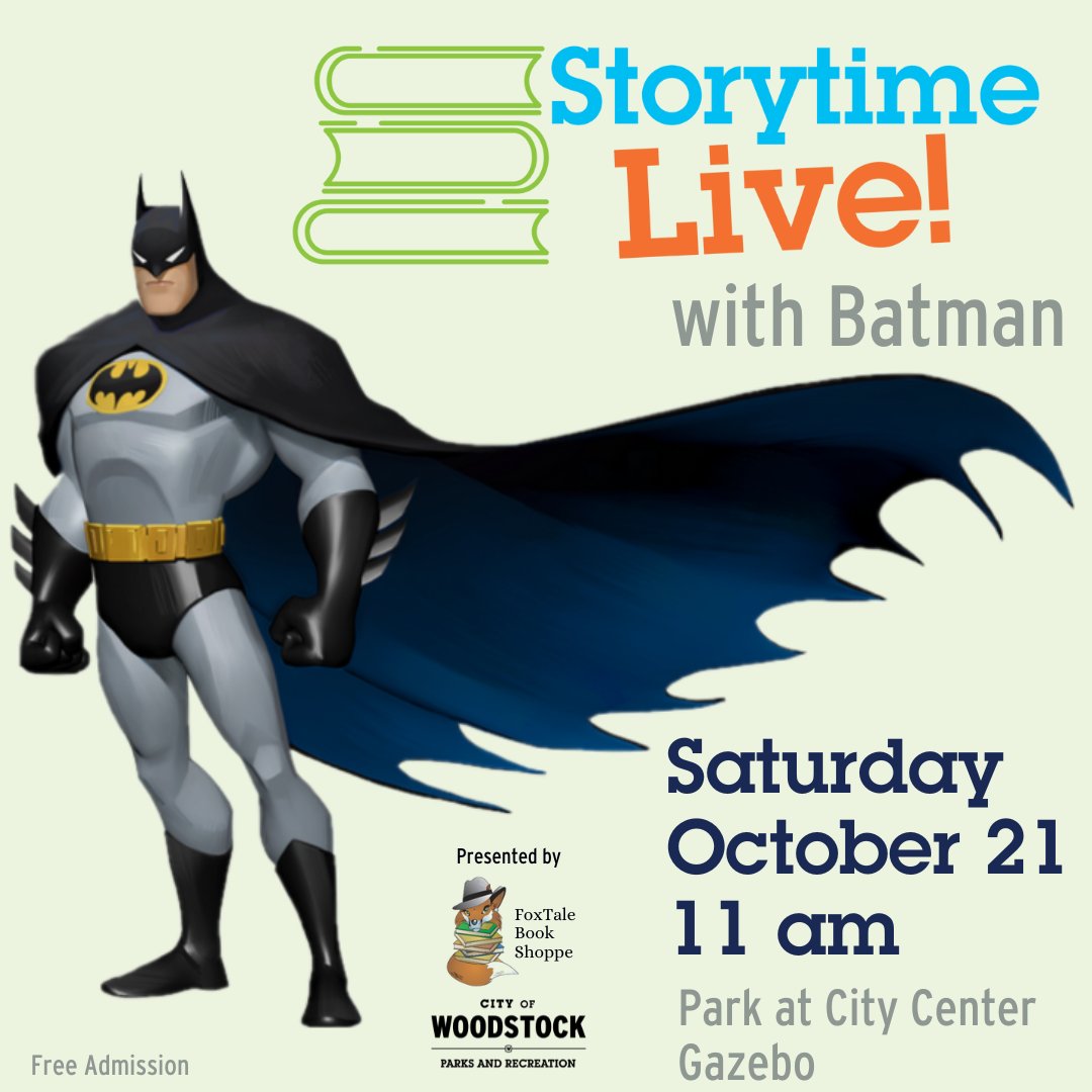 Batman is coming to @DTWoodstock!