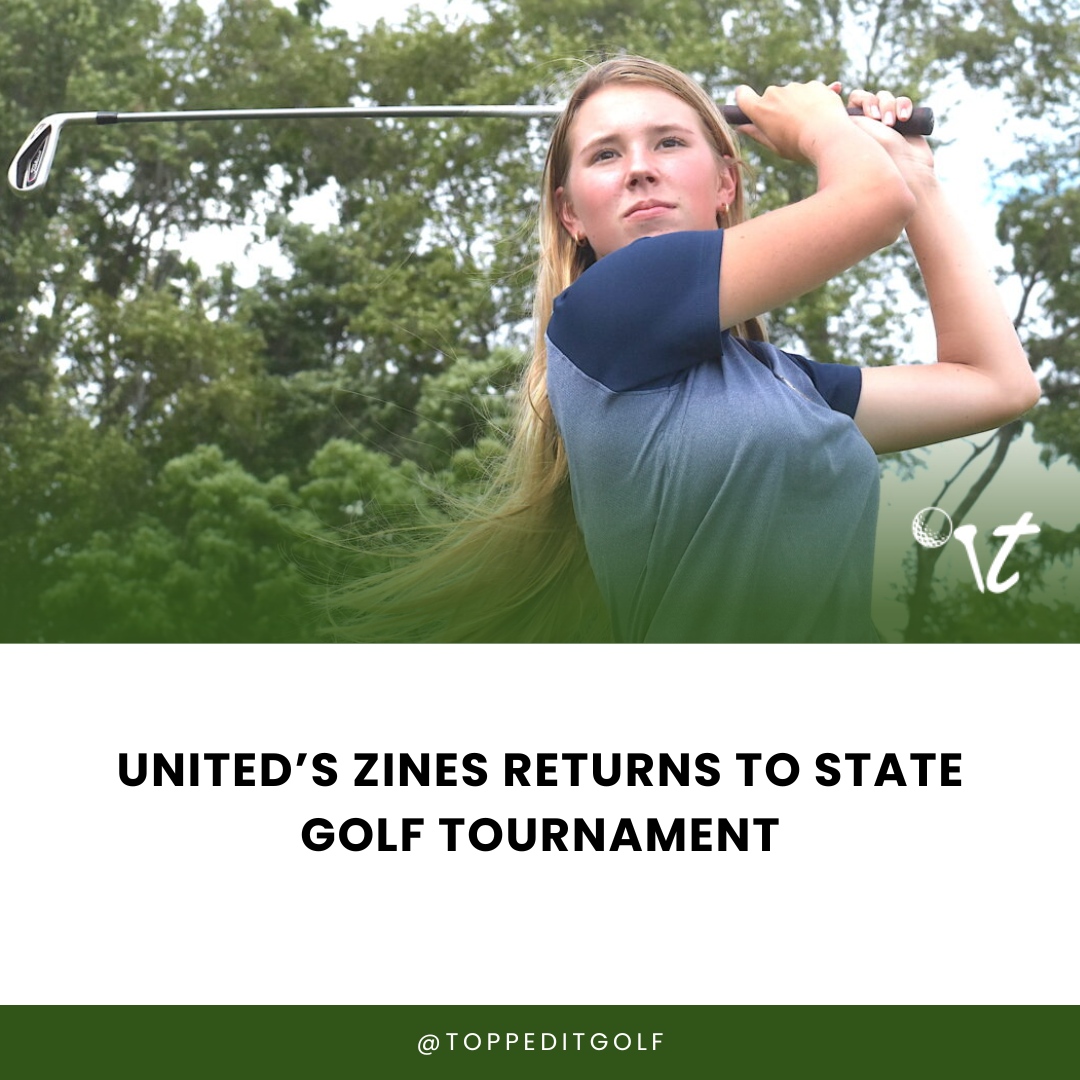 United senior golfer Mati Zines is on fire! She's heading to her second consecutive state tournament after a brilliant 2-over 73 at the Division II girls district golf tournament. Let's root for her! 🏌️‍♀️⛳ 

#GolfChamp #StateTournament