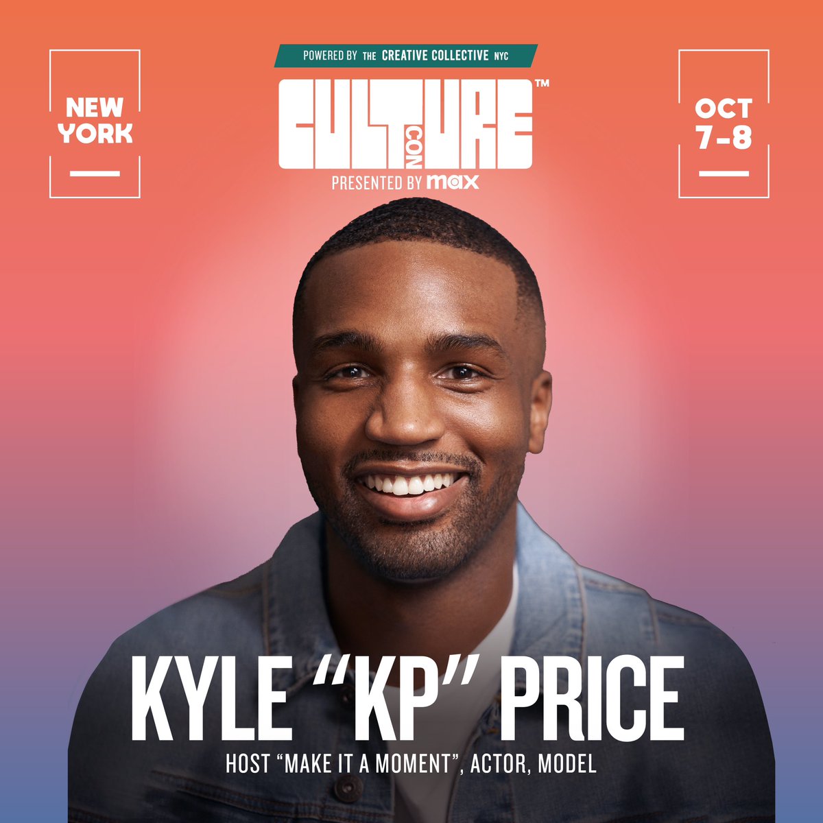 kp_official_1's tweet image. It’s finally my moment✨ I’m honored to be moderating on the MAIN STAGE at this year’s Culture Con NYC 2023 on October 8th

NYC, come pull up &amp;amp; join me at the biggest creative homecoming ever. Come build and connect with other creatives and hear from inspiring speakers. Let’s go!