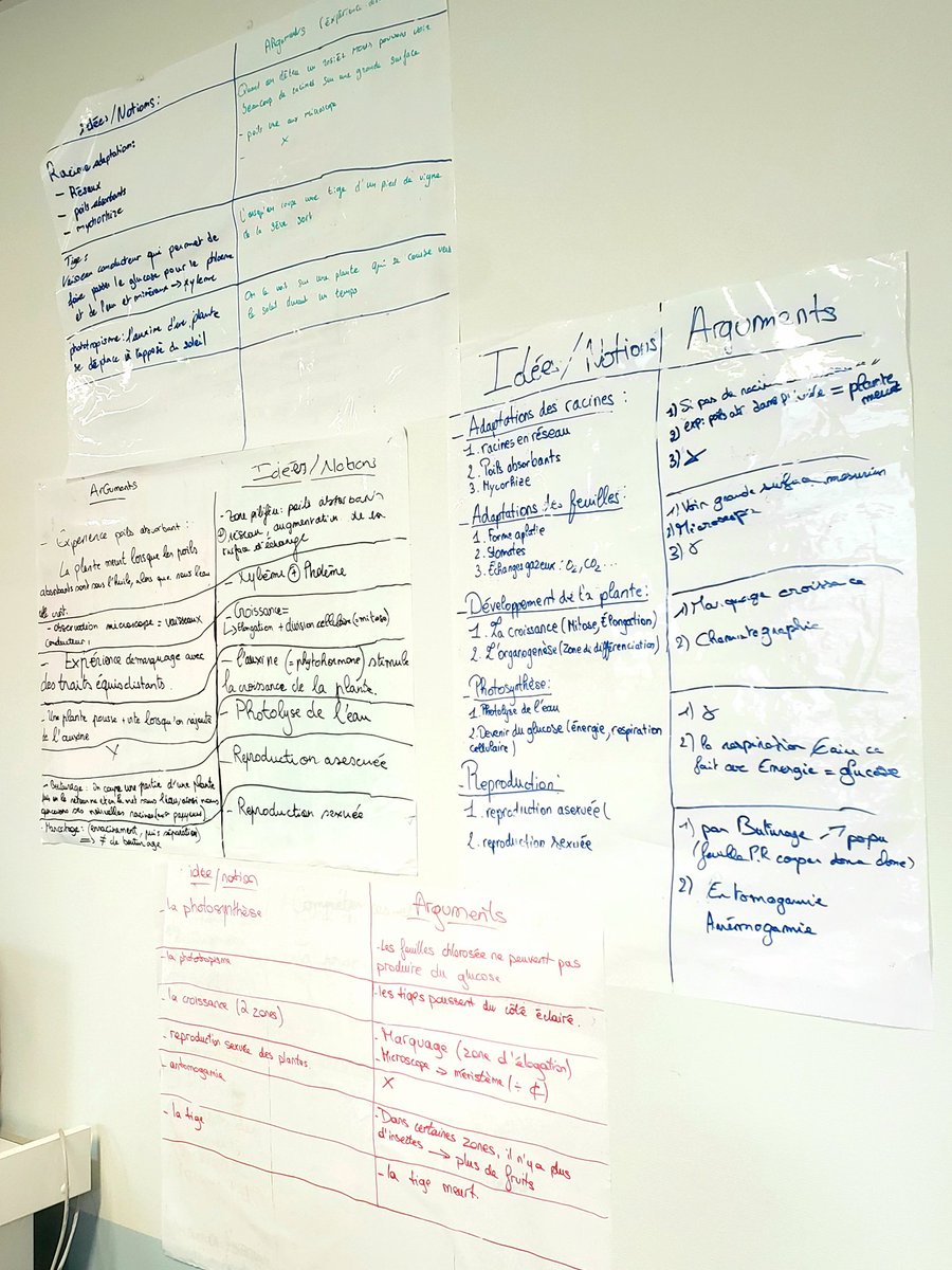 ReynaudLaurent3's tweet image. "Savoir c'est bien. Savoir comment on sait c'est mieux."

Révision collective du premier chapitre en term. Spé #SVT

Seul, en groupe de 3, puis tous ensemble les élèves reprennent le cours en listant les idées et en cherchant les arguments associés
#coopération 

Cc @Celinecael