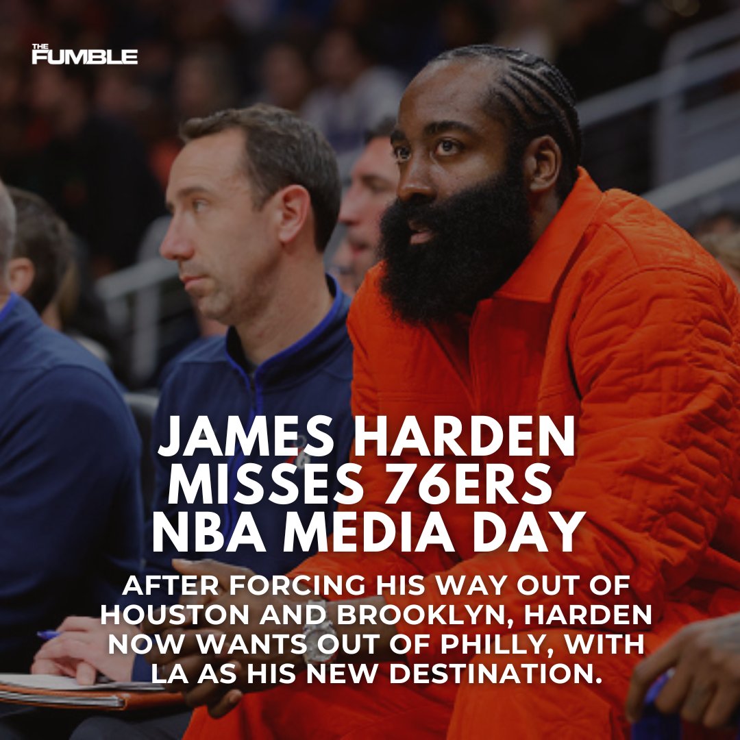 James Harden had everyone talking as he was a no-show at the 76ers' media day. Will he eventually join the LA Clippers?