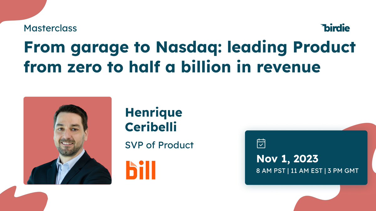 Join our masterclass to learn from <a href="/ceribelli/">Valderez Ceribelli</a> how to outgrow yourself to keep innovating at a company in different stages of maturity - both from the market and from the business perspective.

👉 lnkd.in/dWEmpTwH