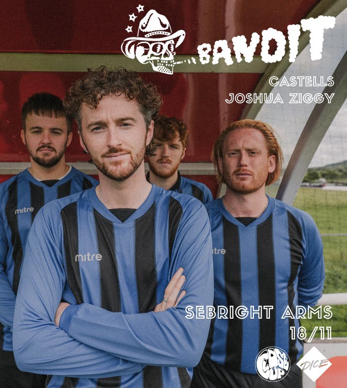 C A S T E L L S (@castellsband) on Twitter photo we’re pleased to announce we will be supporting @banditmusicuk at <a href="/sebrightarms/">Sebright Arms</a> November 18th 🔥 grab your tickets via the link in our bio now to not miss out. cya there ✨ we’re pleased to announce we will be supporting @banditmusicuk at <a href="/sebrightarms/">Sebright Arms</a> November 18th 🔥 grab your tickets via the link in our bio now to not miss out. cya there ✨
