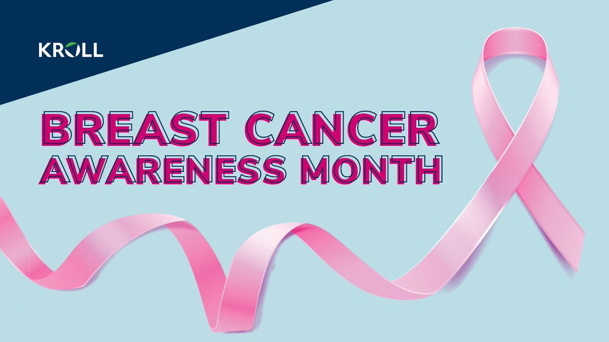 TomGroppe's tweet photo. October is Breast Cancer Awareness Month, and for the past year @KrollWire's Network of Women and Corporate Social Responsibility team have developed a deep partnership with Prevent Breast Cancer. Read more here: https://t.co/8OEVDkNQfz https://t.co/pbFtlo4Wbm