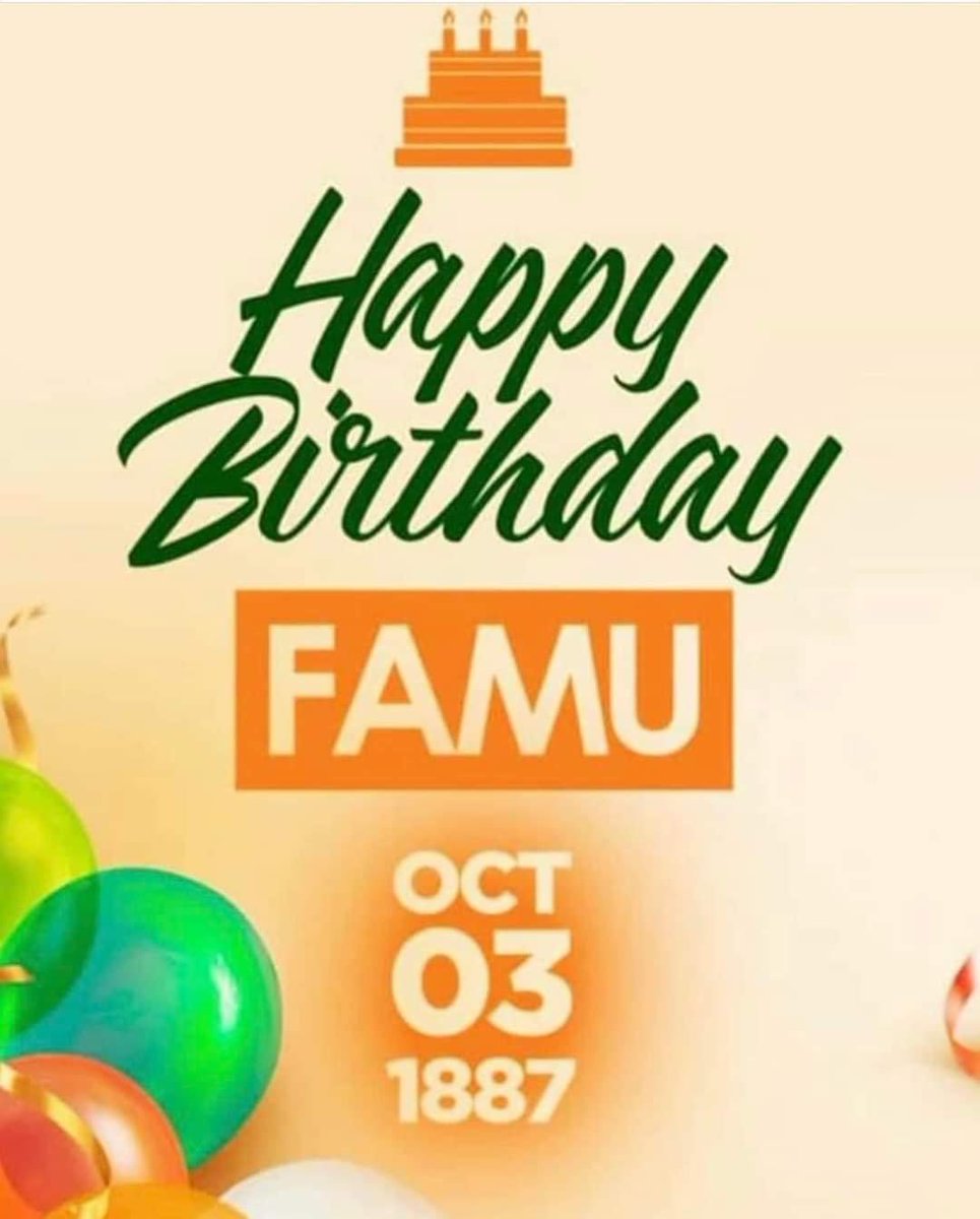 SDubb81's tweet image. HAPPY 136TH BIRTHDAY TO Florida A&amp;amp;M University!!! #FAMUMade #COLAC 💚🐍🧡
