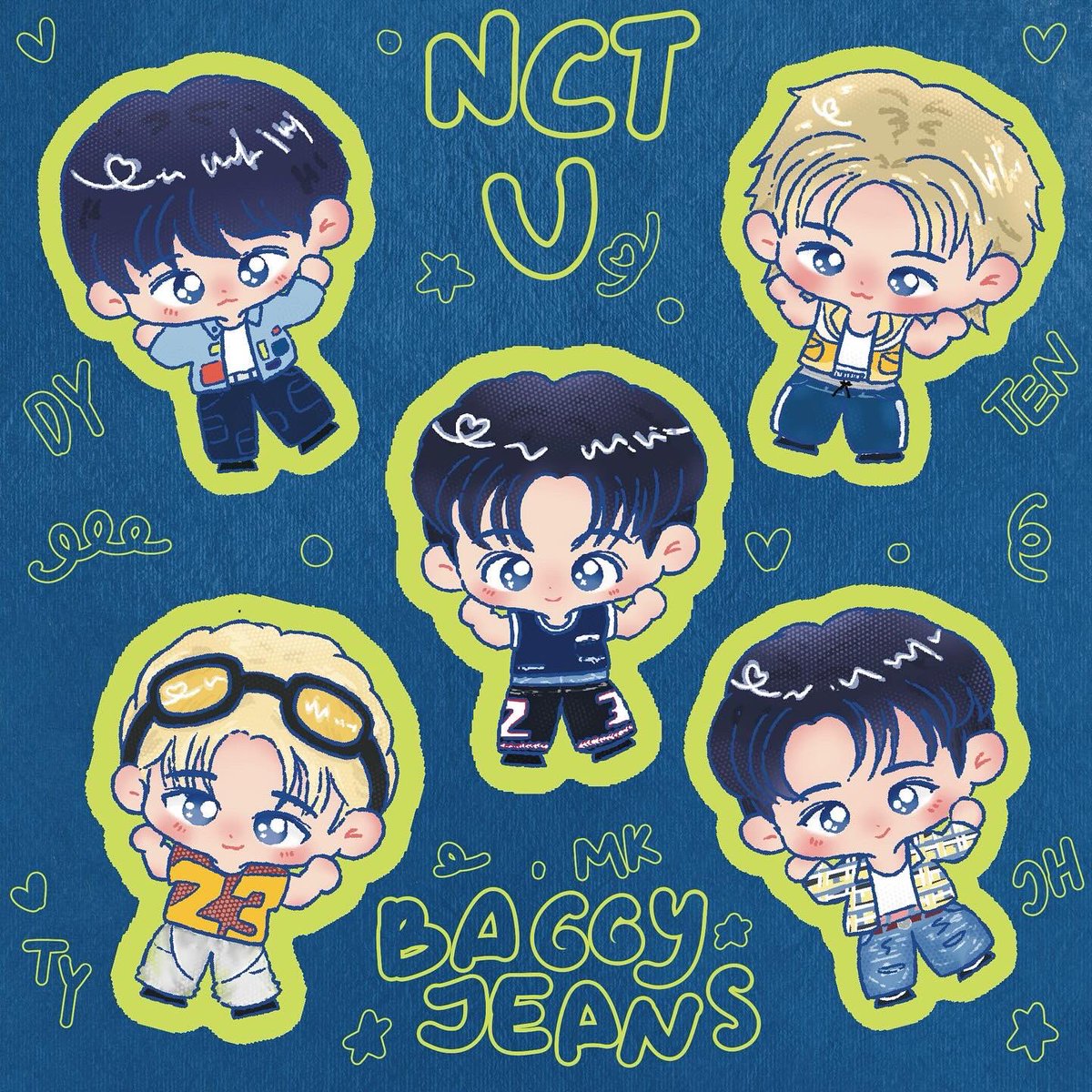 marchsworld's tweet photo. Baggy baggy baggy baggy jeans 👖🥰

#mark #taeyong #ten #doyoung #jaehyun #nctu #fanart #nctfa https://t.co/YZKi4h4xSf