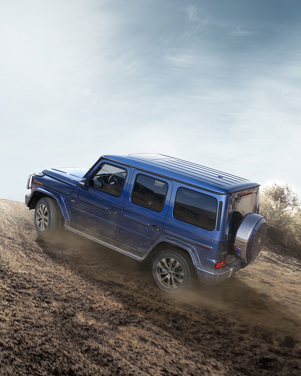 Its storied history forges ahead. ​ The G-Class approaches every task with confidence ​and capability. ​ #MercedesBenz #GClass