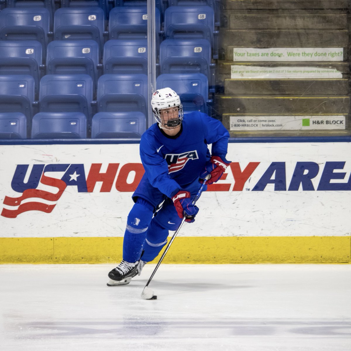 USAHockeyNTDP's tweet photo. Back to work 🫡 https://t.co/ygYRAbWSzJ