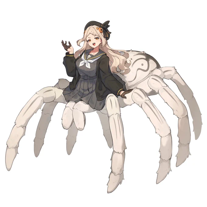 マモノスクランブルで遊ぶ用に描いた子 