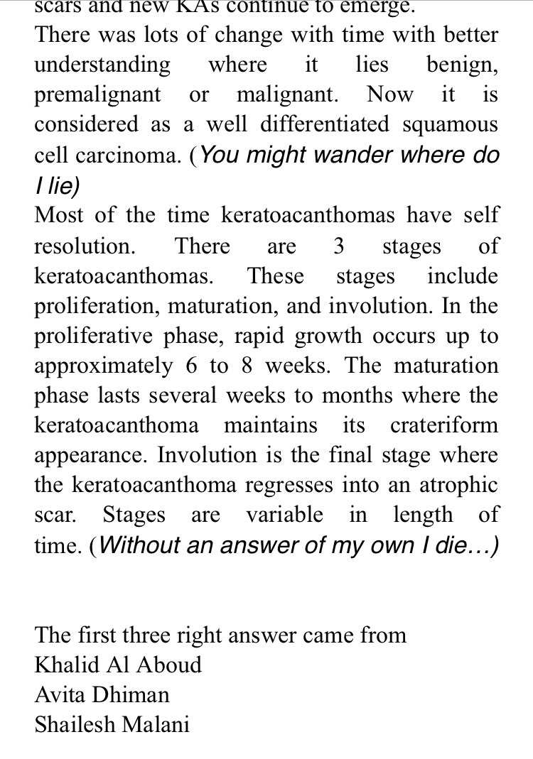 DermpathI's tweet photo. Answer of mid month mindbender - September 2023 #dermpath https://t.co/Heo2Z4HqeL