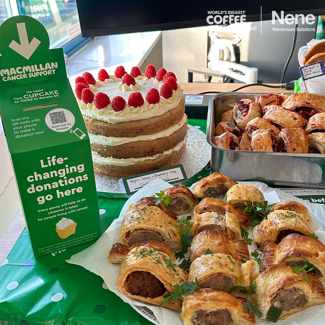 NeneWHSolutions's tweet photo. 🍰☕ This past Friday, our own Annie Blakeman hosted a Macmillan Coffee Morning at Nene, a resounding success! ☕🍰

 We're thrilled to announce that we've raised a fantastic £187.90 for @macmillancancer 

A big thank you to everyone who participated 💚💰 https://t.co/WUiBfBMRit