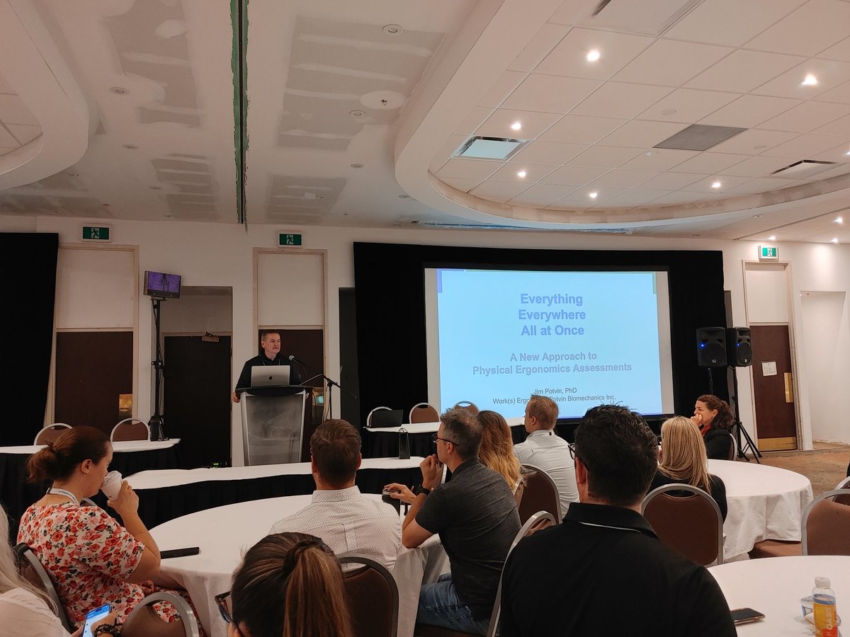 ACE Ergo Canada (@ace_ergo) on Twitter photo We are BACK Baby! Just finished out first in-person #keynotespeaker session with the incomparable <a href="/JR_Potvin/">Jim Potvin</a>. Great turnout with over 200 attendees. Stay tuned for clips from our vendors and other highlights #ergonomics #connectedinErgonomics #ace2023 We are BACK Baby! Just finished out first in-person #keynotespeaker session with the incomparable <a href="/JR_Potvin/">Jim Potvin</a>. Great turnout with over 200 attendees. Stay tuned for clips from our vendors and other highlights #ergonomics #connectedinErgonomics #ace2023