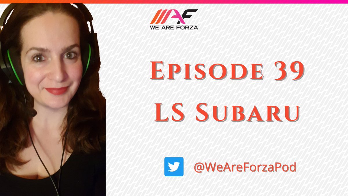 WeAreForzaPod's tweet photo. On this episode, Robi talks with LS Subaru about cars, photos, racing, and practicing, as he is a driver for Light Speed Esport, the home to top simracers in Oceania! 

https://t.co/UNqu0CYrEr

#WeAreForza
#Forza https://t.co/huoPXcDrHv