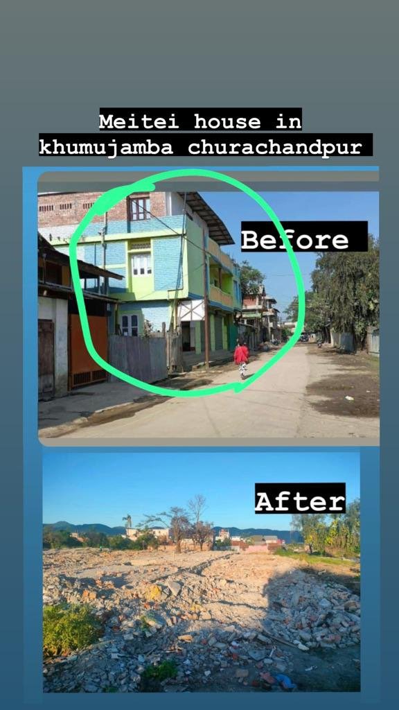 BikramjitMK's tweet photo. 🚨𝐖𝐡𝐨𝐬𝐞 𝐄𝐭𝐡𝐧𝐢𝐜 𝐂𝐥𝐞𝐚𝐧𝐬𝐢𝐧𝐠 𝐡𝐚𝐩𝐩𝐞𝐧𝐞𝐝 𝐢𝐧 𝐞𝐭𝐡𝐧𝐢𝐜 𝐜𝐥𝐚𝐬𝐡 𝐢𝐧 𝐌𝐚𝐧𝐢𝐩𝐮𝐫 ❓ 

    ❗️𝙋𝙡𝙚𝙖𝙨𝙚 𝙙𝙚𝙘𝙞𝙙𝙚 𝙛𝙤𝙧 𝙮𝙤𝙪𝙧𝙨𝙚𝙡𝙛❗️
“𝘌𝘵𝘩𝘯𝘪𝘤 𝘤𝘭𝘦𝘢𝘯𝘴𝘪𝘯𝘨 𝘪𝘴 𝘳𝘦𝘯𝘥𝘦𝘳𝘪𝘯𝘨 𝘢𝘯 𝘢𝘳𝘦𝘢 𝘦𝘵𝘩𝘯𝘪𝘤𝘢𝘭𝘭𝘺 𝘩𝘰𝘮𝘰𝘨𝘦𝘯𝘦𝘰𝘶𝘴 𝘣𝘺 𝘶𝘴𝘪𝘯𝘨 𝘧𝘰𝘳𝘤𝘦 𝘰𝘳 𝘪𝘯𝘵𝘪𝘮𝘪𝘥𝘢𝘵𝘪𝘰𝘯 𝘵𝘰 𝘳𝘦𝘮𝘰𝘷𝘦 𝘱𝘦𝘳𝘴𝘰𝘯𝘴 𝘰𝘧 𝘢𝘯𝘰𝘵𝘩𝘦𝘳 𝘦𝘵𝘩𝘯𝘪𝘤 𝘰𝘳 𝘳𝘦𝘭𝘪𝘨𝘪𝘰𝘶𝘴 𝘧𝘳𝘰𝘮 𝘵𝘩𝘦 𝘢𝘳𝘦𝘢.” 
                                 - United Nations @UN

🔹The way #Meiteis have been uprooted from Churachandpur, Moreh, and Kangpokpi serves as a wake-up call for humanity. Isn’t it ethnic cleaning of #Meiteis ?

🔹Where the #Meitei villages have been raged to the ground, the kuki settlement areas are still standing intact.

🔹We must prioritize peace, acceptance, and coexistence to ensure a future where all communities can live without fear. 

🔹The destruction of Meitei villages serves as a call for introspection and action of all the stakeholders.

🔹Communities, leaders, and governments must work together to create an environment where differences are celebrated and conflicts are resolved peacefully, ensuring the safety and well-being of all residents. #ThisIsKuki_ZoStory #Justice4Meitei #ManipurFightsBack

@ndtvfeed @ndtv @thewire_in @AJEnglish @timesofindia @TimesNow
@globaltimesnews @PTI_News
@pooja_news @ABPNews @ZeeNews
@ZeeNewsEnglish @BBCWorld
@BBCBreaking @rashtrapatibhvn
@PMOIndia @HMOIndia @AmitShah
@narendramodi @UNICEFIndia
@UNICEF @unwomenindia
@UNHumanRights @TheWarOnDrugs
@DrSJaishankar @NBC_India @dg_ncb
@UNODC @UNODC_ROSA @UNODC_HTMSS

Video credit: https://t.co/5Fl7sIgJLp