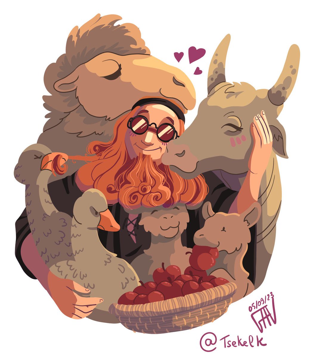 TsekelK's tweet photo. If you see this, QRT with your art and tag some artists you love !!
 @EnaBuns @CamilleCailloux @OwlGams @hansoeii @luminous_slime https://t.co/HwK5QBpev2