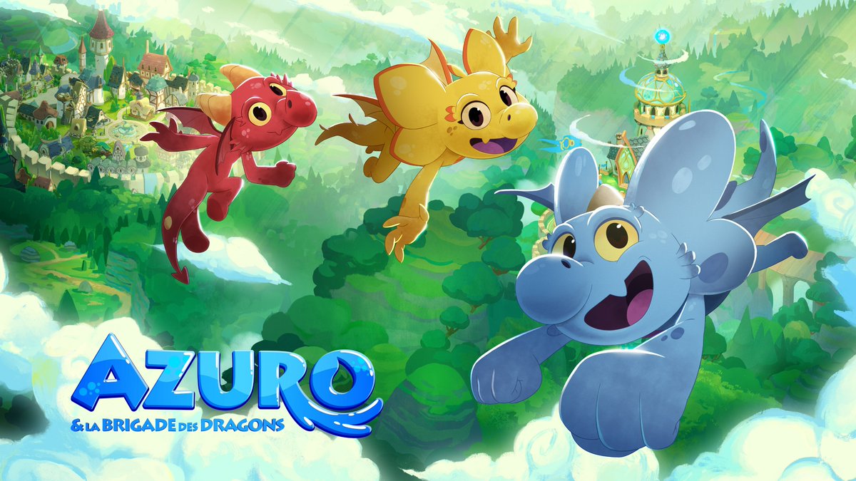 #Annonces #TFOU <a href="/TF1/">TF1</a>

📌Azuro et La Brigade des Dragons

Le quotidien de Azuro, Oria et Vermillon, une unité de pompiers spécialisée dans le sauvetage des créatures fantastiques : trolls, elfes, géants, ogres…

La Brigade des Dragons déploie ses ailes !
✅Samedi 21/10 à 7h25