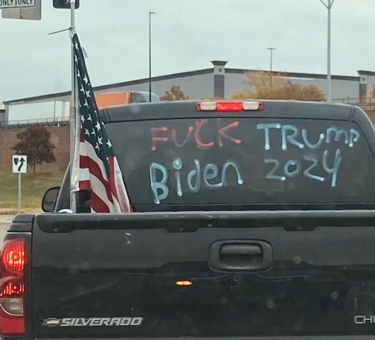 Does anybody know who this guy is voting for?