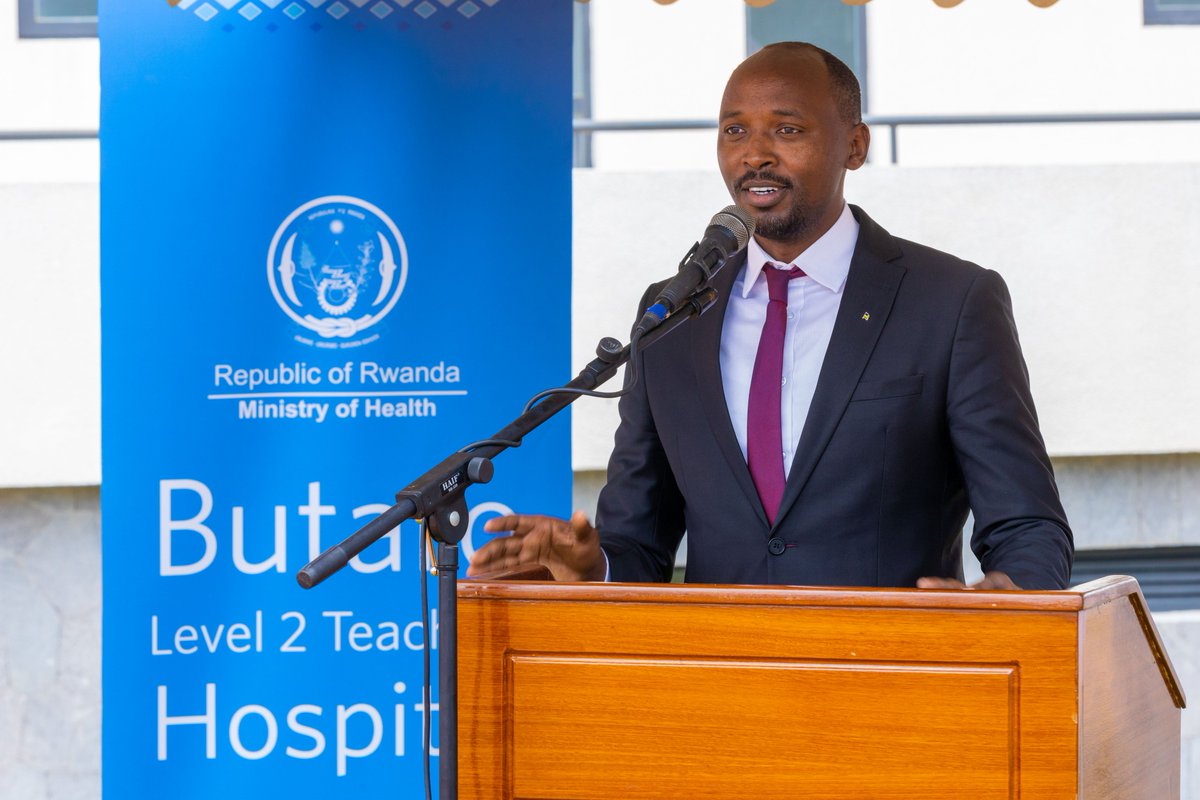 RwandaHealth's tweet image. Minister @nsanzimanasabin today inaugurated the Butaro Level 2 Teaching Hospital, which has been renovated and expanded from 150 to 256 beds, with new emergency, intensive care, imaging and oncology blocks.