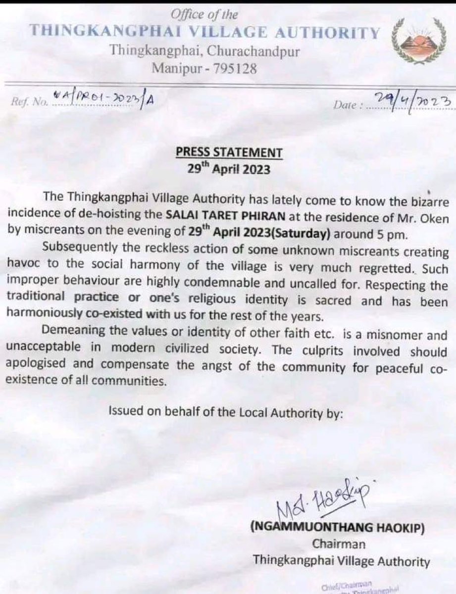 The world should take a stand against the destruction of Manipur's heritage sites by Kuki militants. These treasures belong to all of us, and we cannot let them vanish. #ThisIsKuki_ZoStory #Justice4Meitei #ManipurFightsBack